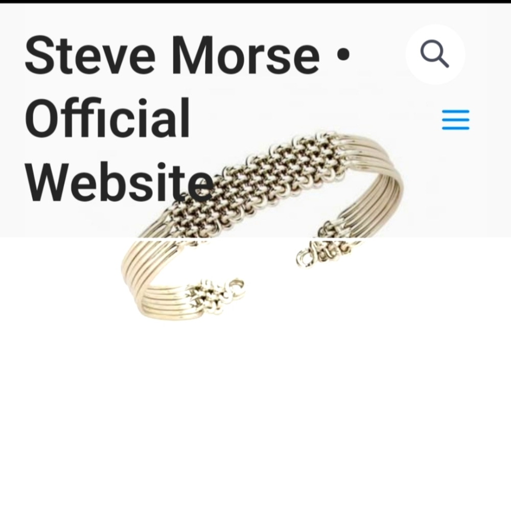 Steve Morse knit Handmade bracelet.